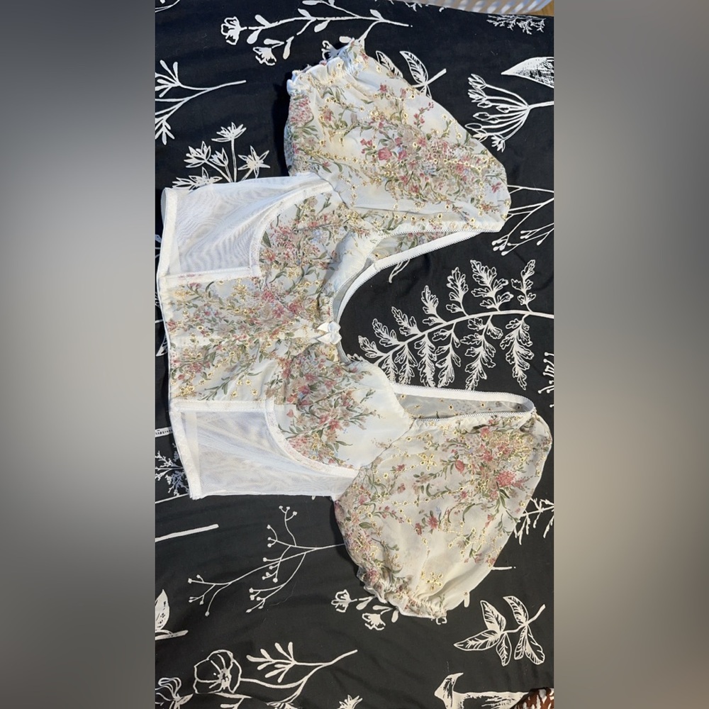 Floral Corset Top